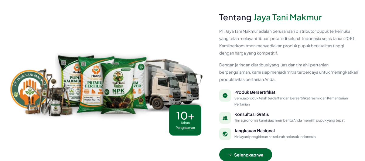 Supplier & Distributor Pupuk Kalimantan Solusi Pupuk Organik & Kimia dari Jaya Tani Makmur